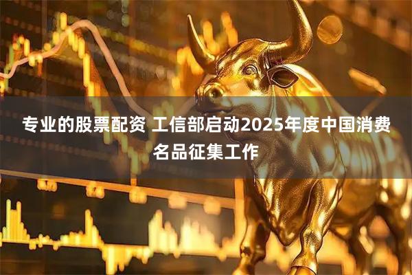 专业的股票配资 工信部启动2025年度中国消费名品征集工作